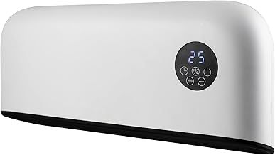 TCP Smart Down Flow Ceramic Heater 2000w App & Remote Control, WiFi, IP22 Bathroom, Office, Commercial, Works with Alexa, Google Home & Siri Shortcuts, 2 Heat Modes, Quiet, Timer, Smart Schedules