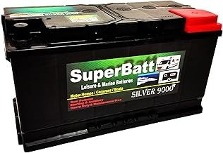 12V 110AH SuperBatt LM110 Deep Cycle Leisure Battery Caravan Motorhome Marine Boat
