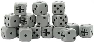 German Army - Balkankreuz D6 Spot dice Bolt Action by Warlord Games
