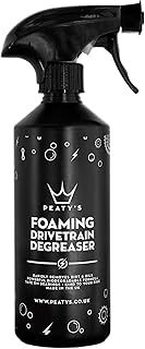 Peaty's Foaming Drivetrain Bike Degreaser & Cleaner – High-Strength, Biodegradable Foaming Bicycle Degreaser, Safe on E-Bikes & Waterproof Grease, Powerful Spray for Mountain MTB, Road & Electric Bike