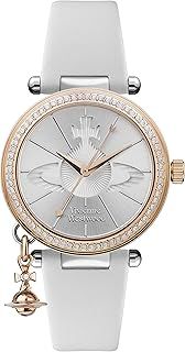 Vivienne Westwood Orb Pastelle Ladies Quartz Watch with Silver Dial & Leather Strap
