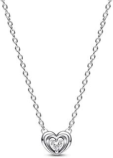 Pandora Moments Radiant Heart sterling silver stud earrings collection