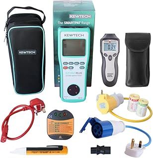 EZYPAT PLUS battery operated PAT Tester adaptors and accessories KIT5G
