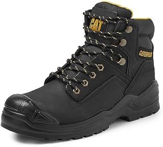 CAT Safety Footwear Mid S3 Mens Boot in Black