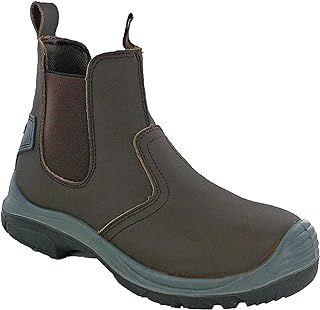 Grafters Safety Dealer S1 Ankle Work Steel Toe Mens Boots UK 6-13