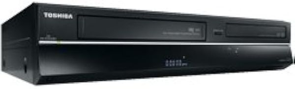 Toshiba DVR20 Built in Freeview Dvd/Vcr Recorder (725/643) Includes Pack of 10 Recordable DVDS.