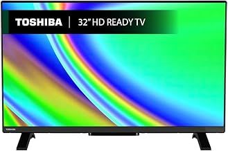 Toshiba 32”WV2463DB HD Ready Smart VIDAA TV, HDR, Freeview Play, Disney+, Prime Video, Netflix, Dolby Audio, Works with Alexa, Works with Google Assistant, VIDAA Voice
