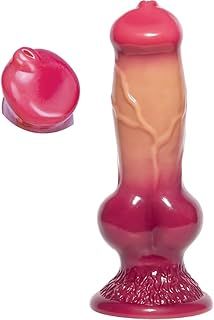 Giant Long Knot Dildo 13" Fantasy Monster Wolf Dildo Sex Toys for Men, Huge Wolf Dildo,Suction Cup Dildo, Extra Large Alien XXL Dildo Toys G-Spot Massage Dildos Thick Dildos for Adult Toys Enthusiasts