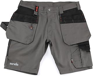 Scruffs Men's Worker Plus Holster Shorts Graphite Work Utility Shorts