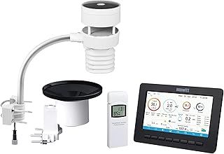Ecowitt HP2553 Large Display Wi-Fi Weather Station with Ultrasonic Anemometer Sensor Package and Self-Emptying Rain Gauge Sensor…