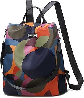 Fmeida Backpack Womens Anti Theft Travel Rucksack Shoulder Bag Ladies Handbag