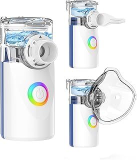 Household Ne-bulizer - Mist Machine Rechargeable Ne-buliser Handheld Portable Mist Machine (Blue)