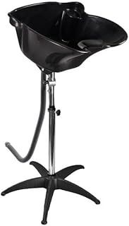Sur Pied Hairdressing Basin with Foot Black
