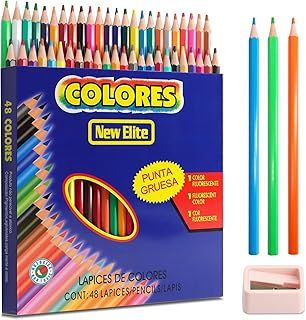 ZOCONE 48 Coloured Pencils for Adults, Oil-Based Professional Colouring Pencils with Sharpener for Adults Kids Beginners | Colour Pencil Crayons Drawing Pencils for Coloring Books Art Craft Supplies