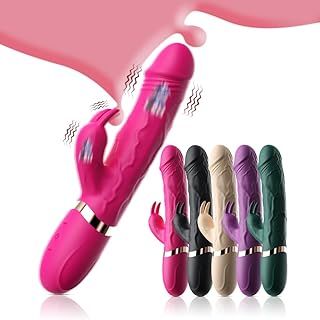 10 Frequency Modes Vibrantorors- Our Vibrato.r.s Features 10 Powerful Vibra.ting Tool Toys4, Men & Women Waterproof Rechargeable Deep Bull.e.t Rab.b.i.t Handheld Cordless Therapeutic Massager (Red)