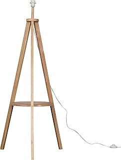 MiniSun | Modern Light Wood Tripod Design Floor Lamp Base with Storage Shelf | Floor Lamps & Torchieres, Home Décor, Improvement & Lifestyle Essential