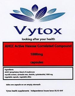 AHCC Active HEXOSE CORRELATED Compound (1000MG) 240 Capsules, by vytox, Vegetarian