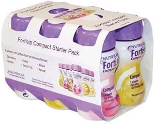 Fortisip Compact Starter Pack 6x125ml (2 Pack Deal - 12x125ml)