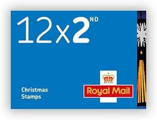 12 x 2nd Class Christmas Stamps 2020