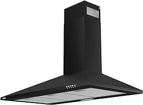 CIARRA CAB9201A 90cm Wall-Mounted Cooker Hoods Class A Stainless Steel Chimney Hood Recirculating&Ducting Kitchen Ventilation Extractor Fan