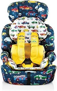 Cosatto Zoomi Car Seat - Group 1 2 3, 9-36 kg, 9 Months-12 Years, Side Impact Protection, Forward Facing (Beep Beep)
