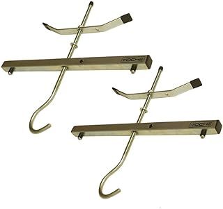 Voche® Set of 2 Universal Lockable Roof Rack Ladder Clamps