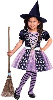 Amscan Girls Starlight Witch Dress Halloween Costume