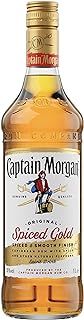 Captain Morgan Original Spiced Gold | 35% vol | 1L | Caribbean Rum Based Spirit Drink with Spice | Vanilla & Brown Sugar Flavours | for a Spiced Rum Cocktail | For Christmas Gifting