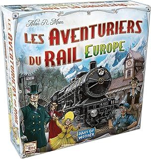 Jeu Days of Wonder - Les Aventuriers du Rail : Europe - French Language