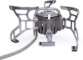 Boundless Voyage High Power Portable Lightweight Stove Camping Gas Stove Fishing Stove for Outdoor Camping Hiking Cooking