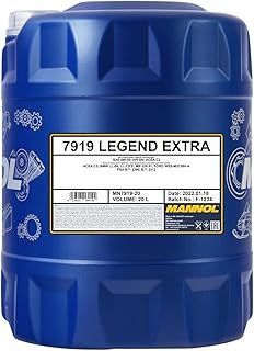 Mannol 20 Litre Legend Extra 0W-30 Engine Oil 7919 API SP ACEA C2 Universal Bi-Synthetic PAO And Ester Technology