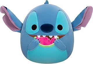 Squishmallows Original Disney 14-Inch Stitch with Watermelon - Official Plush