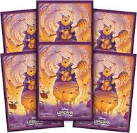 Ravensburger Disney Lorcana TCG Trading Adults and Kids 8 Years Up - Winnie The Pooh 65 Card Sleeves - Set 6: Azurite Sea