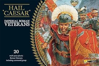 Warlord Games Imperial Romans Veterans - 28mm Scale Plastic Miniatures for Hail Caesar Highly Detailed Ancient Era Miniatures