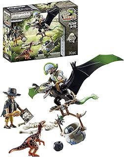 Playmobil 71263 Dino Rise Dimorphodon, Dinosaur with removable armour, jurrasic World, Fun Imaginative Role-Play, PlaySets Suitable for Ages 5+