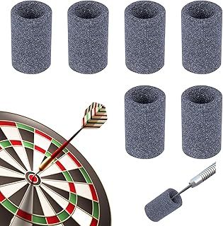 Dart Sharpeners Parts Multifunctional Set, 6Pcs Wear-Resistant Dart Sharpening Tool, Durable Dart Tip Sharpener, Dart Sharpening Sand Stones, Darts Points Accessories for Arrow Knife Scissor