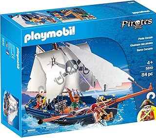 Playmobil 5810 Pirate Ship, Fun Imaginative Role-Play, PlaySets Suitable for Children Ages 4+
