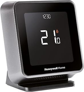 Honeywell T6R Wireless Smart Thermostat - works with Amazon Alexa - Black