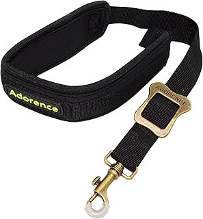 adorence Saxophone Neck Strap (Metal Swivel Snap, Neck Pad, Adjustable) - Alto & Tenor Saxophone Strap - H11