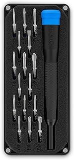 iFixit Minnow Precision Bit Set, Pocket-Sized Portable bit Set with 16 Mini-bits (4 mm) & Precision Screwdriver for Repairing Electronics Like iPhone