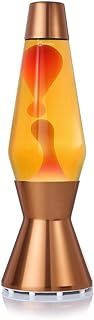 MATHMOS Black and Copper Lava Lamp (Copper-Yellow/Orange)