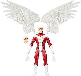 Marvel Legends Series Angel, X-Men Comics Action Figure, Red