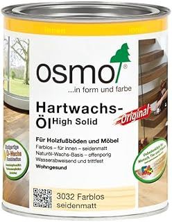 Osmo 3032C 0.75 Litre Polyx Hard Wax Oil - Clear Satin