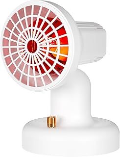 150w Dimmable Infrared Heat Lamp Soothing Infrared Warm Light Portable Infrared lamp red Infrared Light Device with Wide Heating Range for Office Room Desk Indoor use