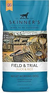 Skinner’s Field & Trial Duck & Rice – Complete Dry Adult Dog Food, Sensitive, Hypoallergenic, For Active Dogs, 15kg
