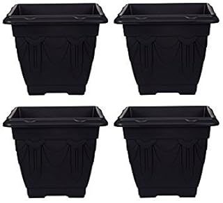 4x30cm Square Venetian Planter