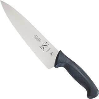 Mercer Culinary M22608 Millennia Chef's Knife, Stainless Steel, Black, 8-Inch