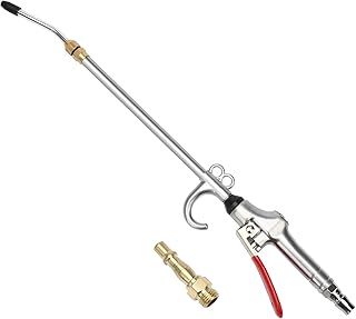 Air Blow Gun, Extensible Nozzle Duster Blow Gun Cleaner 285 mm - 500 mm with 1 Blow Nozzle Dust Cleaning Air Compressor Accessory Tools, 4 PCS Sealing Rubber Ring