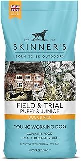 Skinners Field & Trial Complete Dry Puppy Food Duck and Rice, 2.5 kg