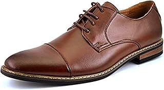 Bruno Marc Mens Oxfords Shoes, Men's Lace-ups Formal Dress Derby, Leather Shoes for Men in Smart Cacual Shoes for Walking, Parade, Brogues, Suit, Wedding